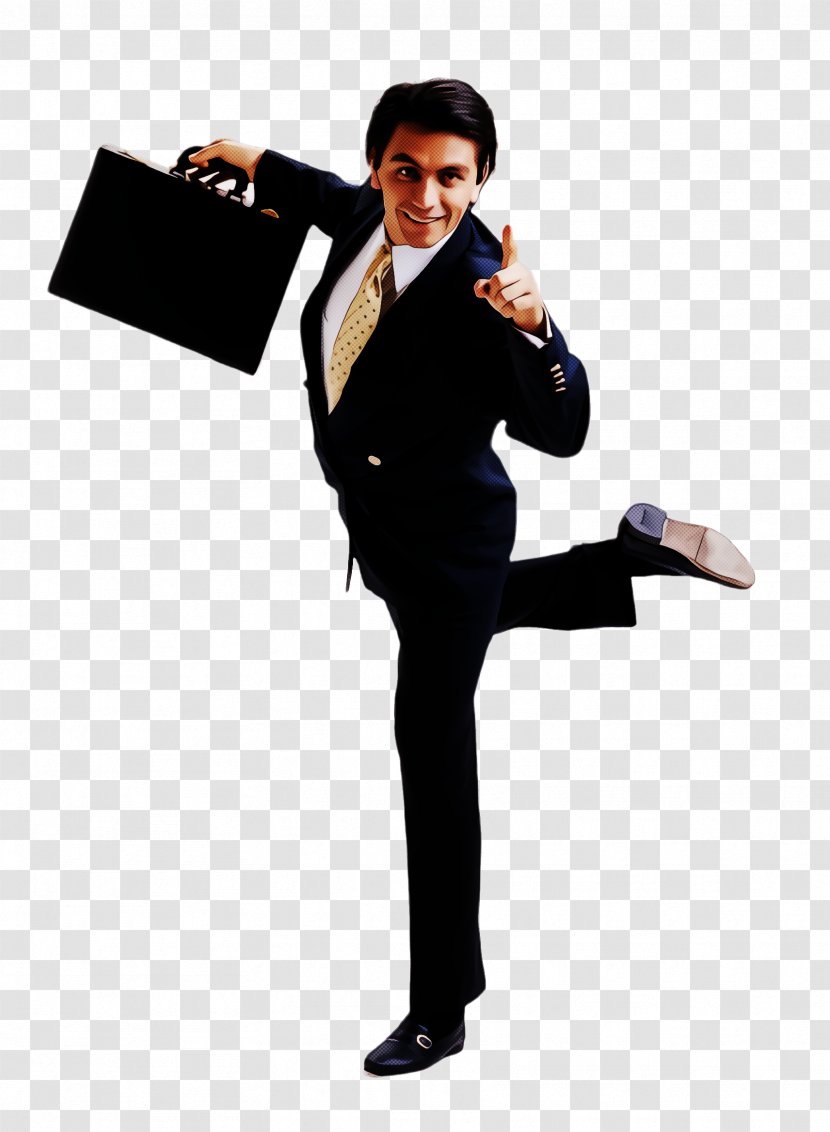 Businessperson Suit Kick Formal Wear Gentleman - Business - Thumb Transparent PNG