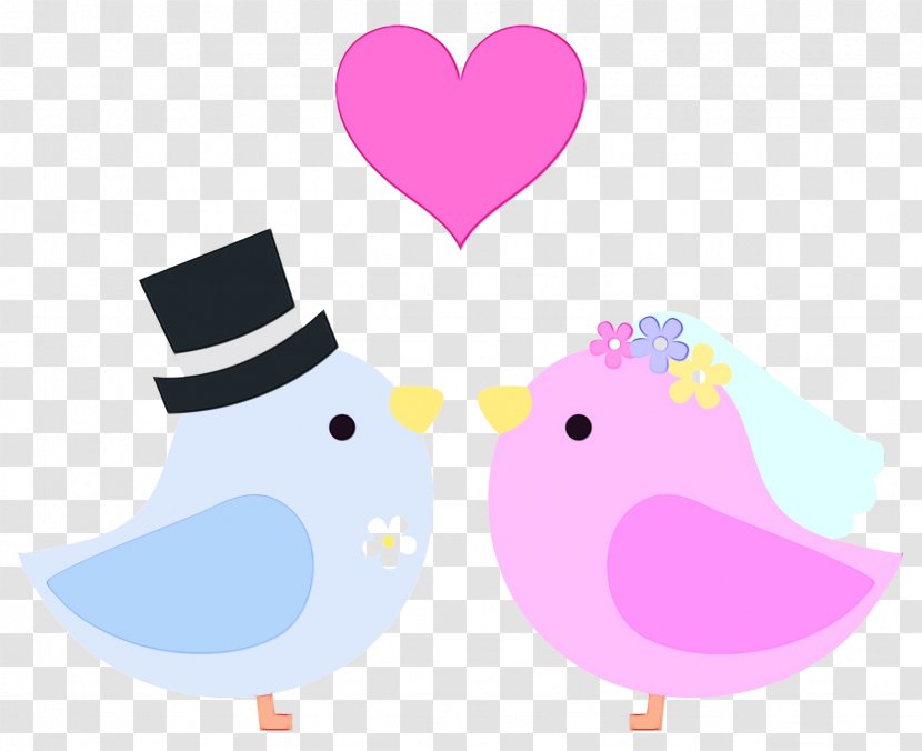 Love Background Heart - Goose - Sticker Transparent PNG