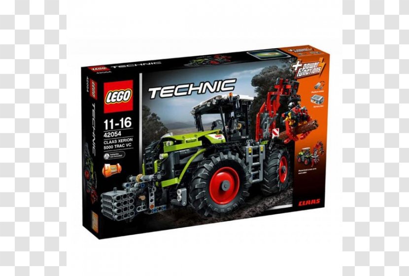 Lego Technic Claas Xerion 5000 Toy Tractor Transparent PNG