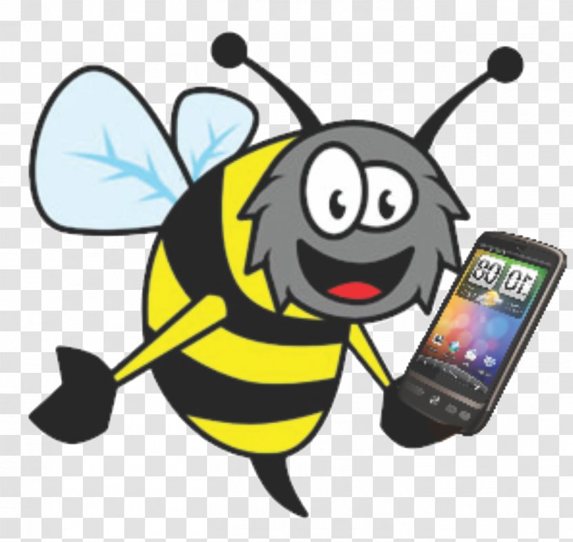 Honey Bee Where Does Come From? Guide To Bees And Beehive - Telephony - Cartoon Transparent PNG