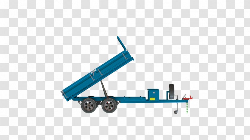 Trailer Machine Vehicle Axle Wheel Tractor-scraper - Plan Transparent PNG