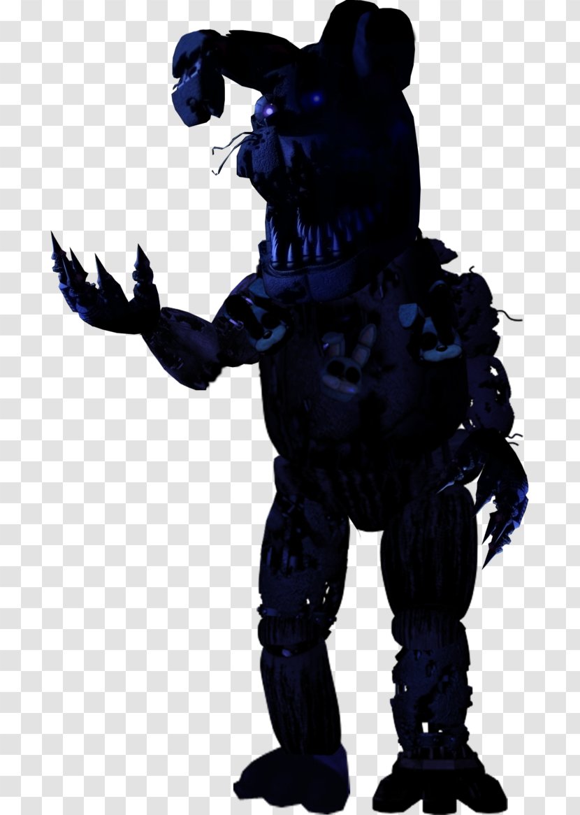 Five Nights At Freddy's 4 3 2 Jump Scare - Freddy S - Nightmare Foxy Transparent PNG
