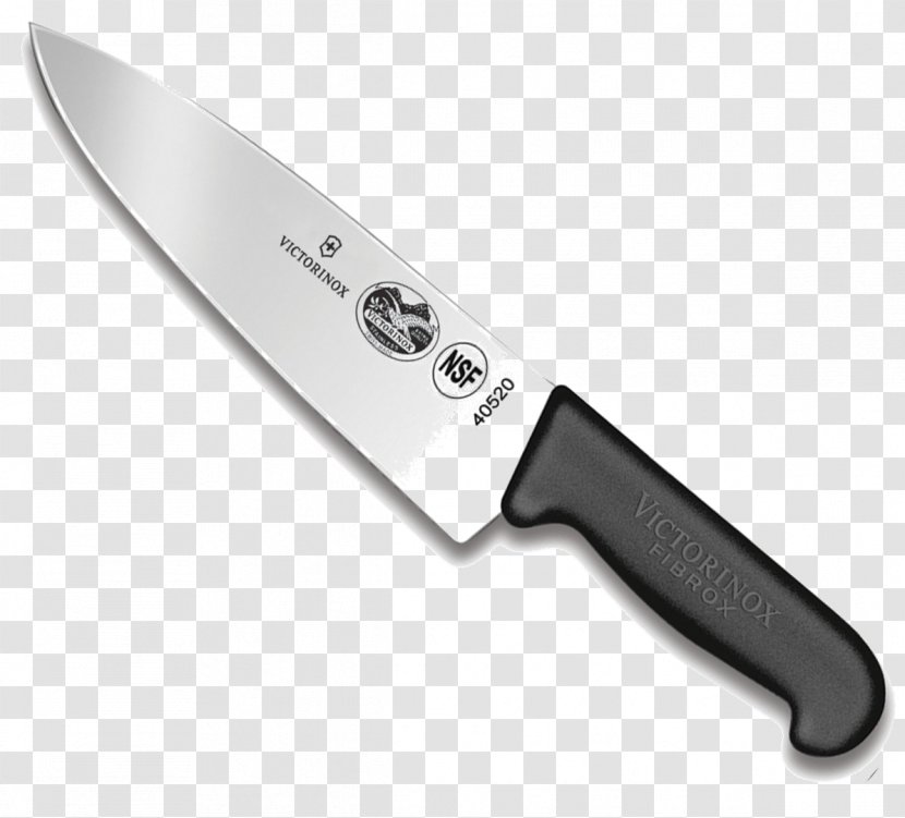 Chef's Knife Victorinox Kitchen Knives Blade - Dishwasher - Chef Transparent PNG