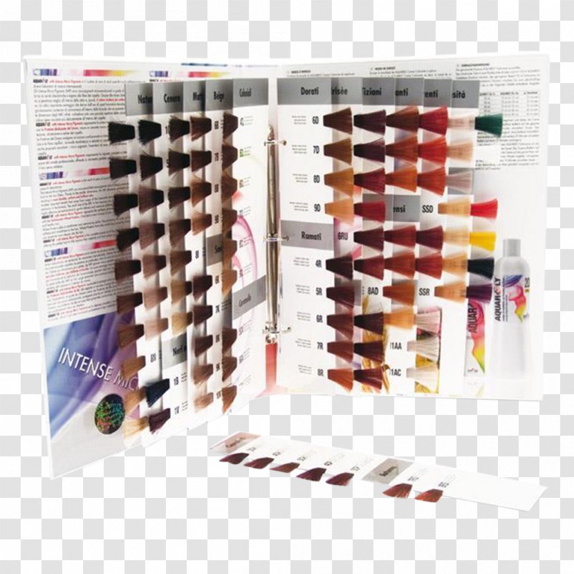 Hair Coloring Human Color Chart - Beauty Parlour Transparent PNG