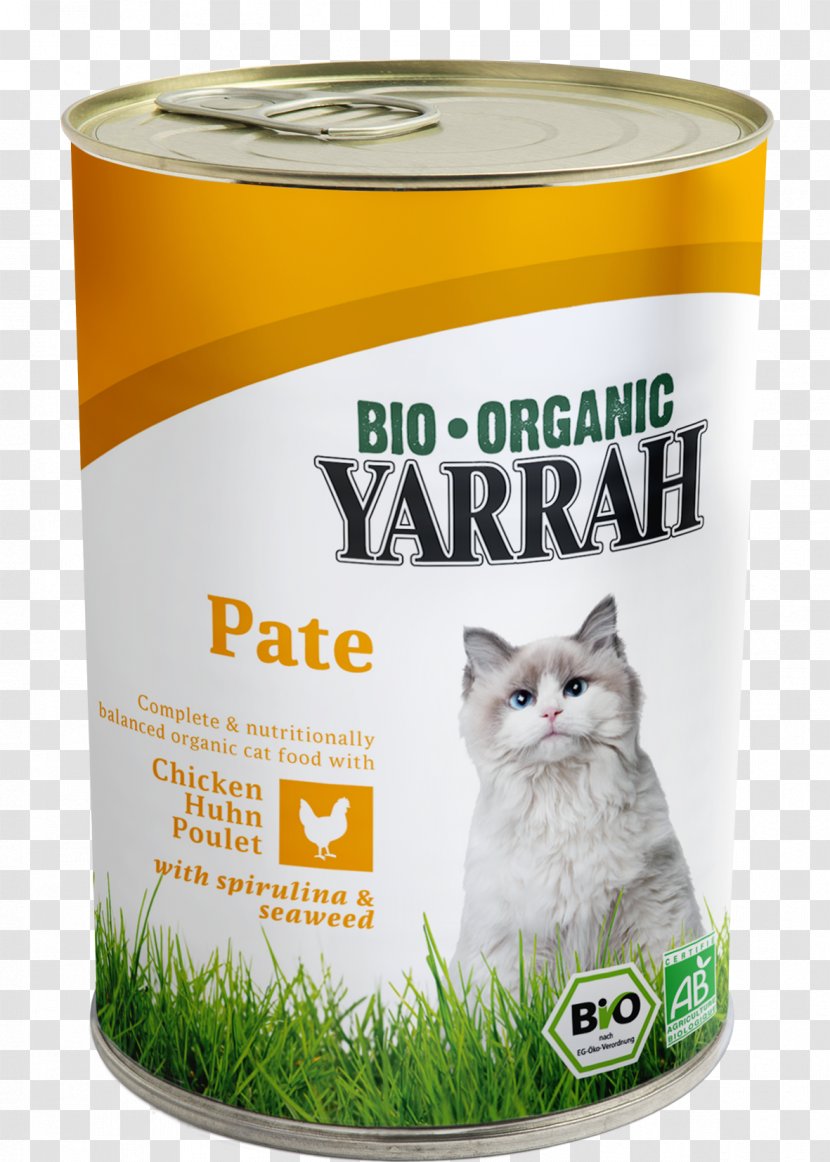 Organic Food Cat Dog Pâté - Spirulina Transparent PNG