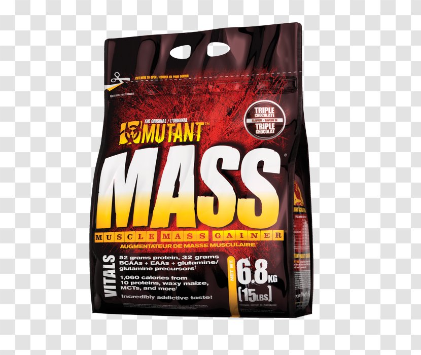 Gainer Dietary Supplement Mass Mutant Bodybuilding - Branchedchain Amino Acid - Hazelnut Butter Transparent PNG
