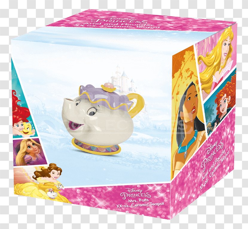 Ariel Mrs. Potts Teapot Disney Princess - Toy - In Kind Transparent PNG