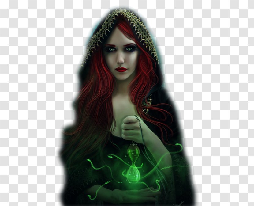 Witchcraft Wicca Magic Spell - Gothic Beauty - Curse Transparent PNG