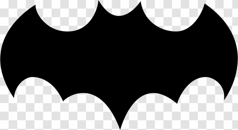 White Line BAT-M Black M Clip Art - And Transparent PNG
