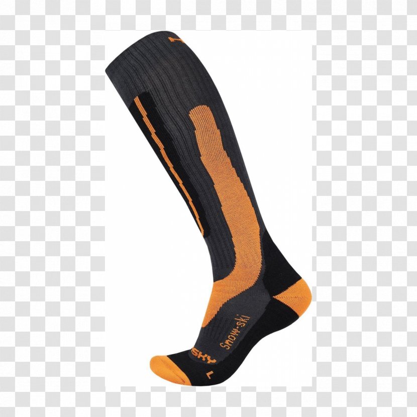 Sock Orange Blue Clothing Pants - Shoe - Sky Snow Transparent PNG