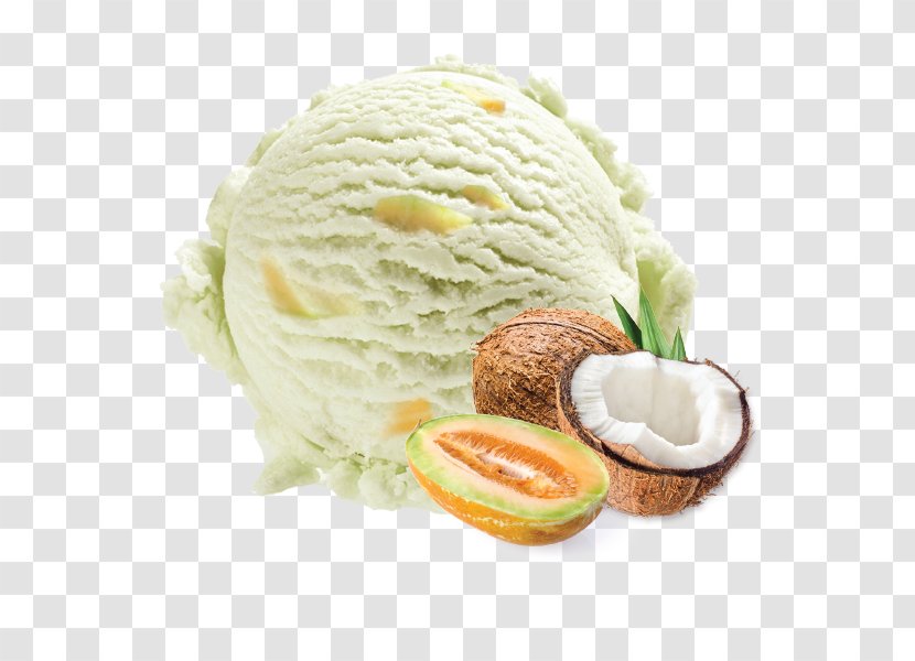 Gelato Pistachio Ice Cream Coconut Milk - Soup Transparent PNG