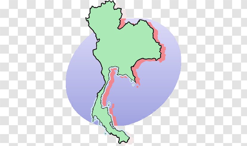 Thailand Clip Art - Diagram - Map Transparent PNG