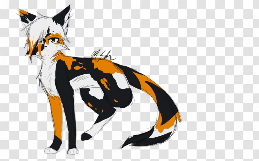 Red Fox Drawing Cat Line Art Shading - Fictional Character - Quick Silver Transparent PNG