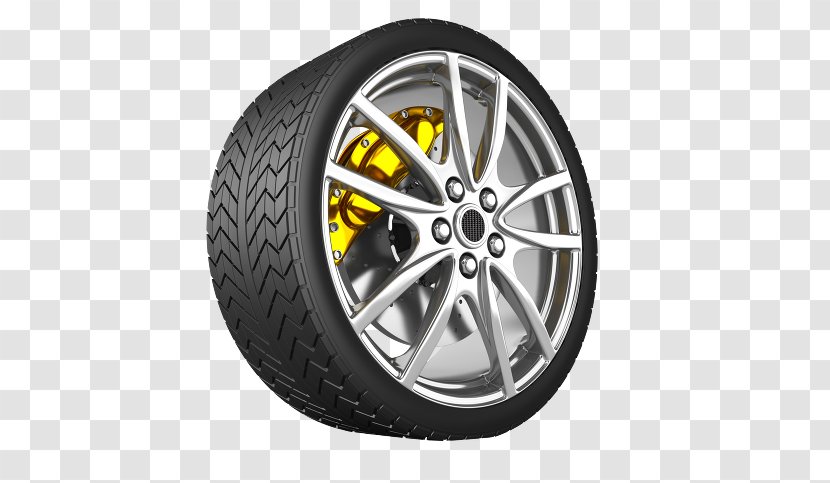 Car Tire Alloy Wheel Rim Transparent PNG