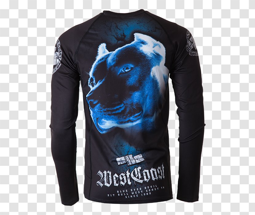 Long-sleeved T-shirt Venum Clothing Rash Guard - Sleeve Transparent PNG