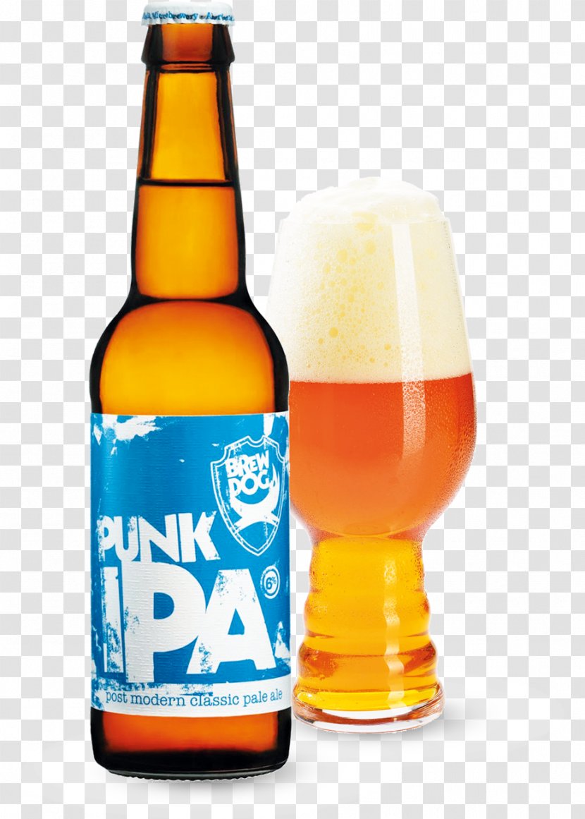 India Pale Ale Beer Punk IPA BrewDog - Style Transparent PNG
