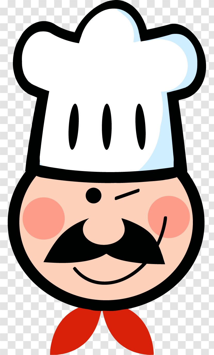 Chef's Uniform Hat Clip Art - Artwork - Cartoon Logo Transparent PNG