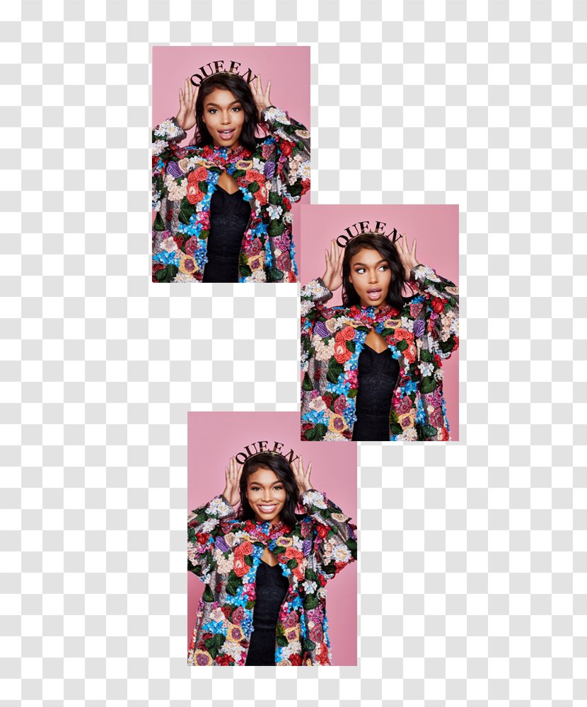 Tartan Fashion Graphic Design Collage - Flower - Princess Text Transparent PNG