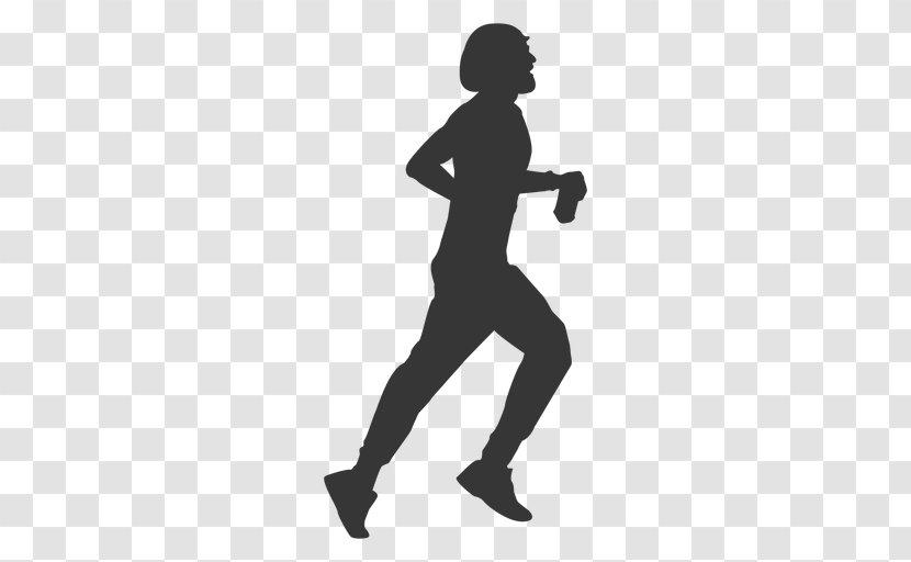 Jogging Silhouette Recreation - Joint Transparent PNG