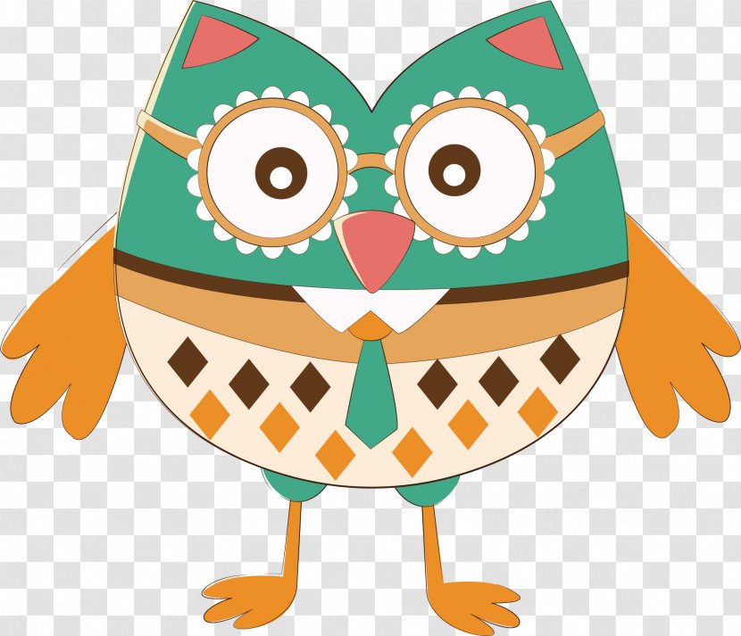 Owl Euclidean Vector - Illustration Transparent PNG