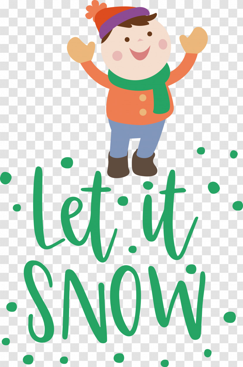 Let It Snow Snow Snowflake Transparent PNG