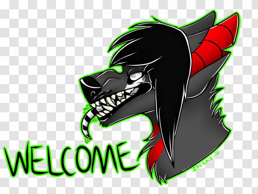 Green Legendary Creature Logo Font - Fursuit Art Transparent PNG