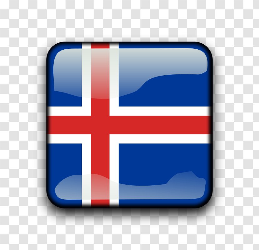 Flag Of Iceland National Transparent PNG