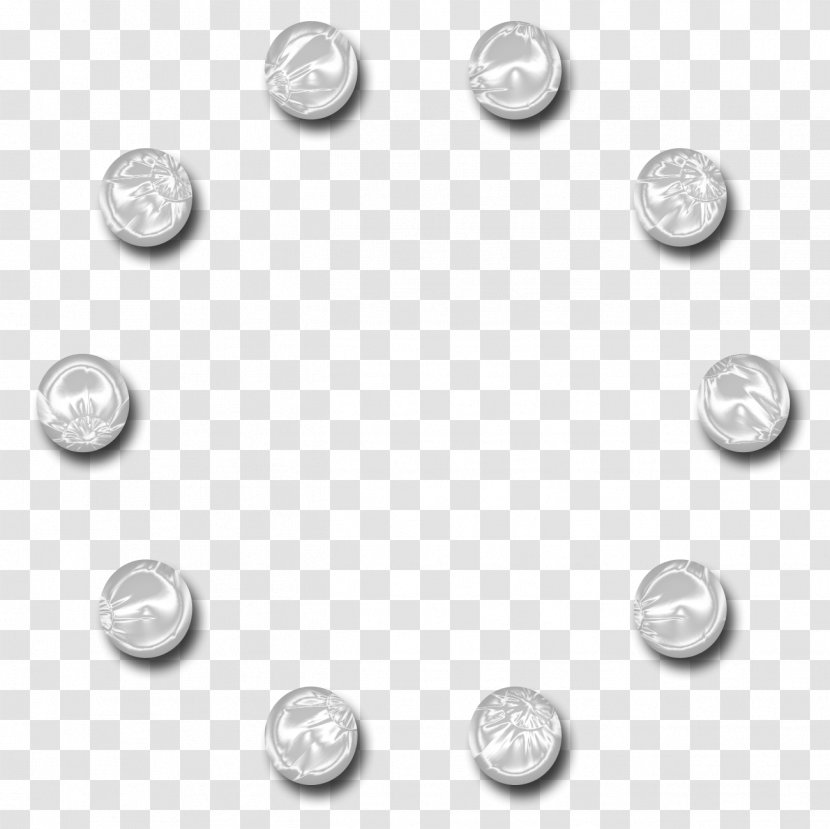 Silver Picture Frame Film - Decorative Arts - Circles Transparent PNG