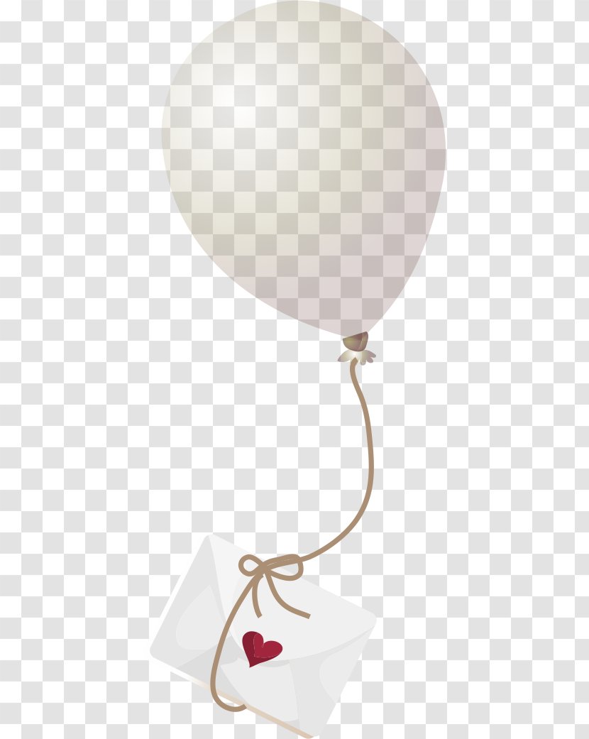 Balloon Envelope - Designer Transparent PNG