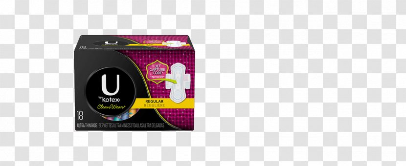 Kotex Always Tampon Brand Box - Magenta - Packaging And Labeling Transparent PNG