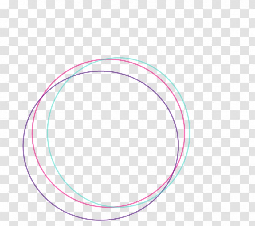Circle Oval Font - Pink - Rosa Transparent PNG
