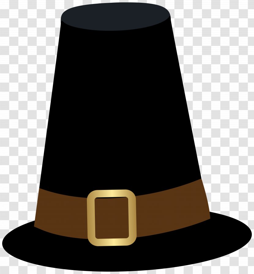 Pilgrim's Hat Hatpin Clip Art - Turkey Meat - Hats Transparent PNG