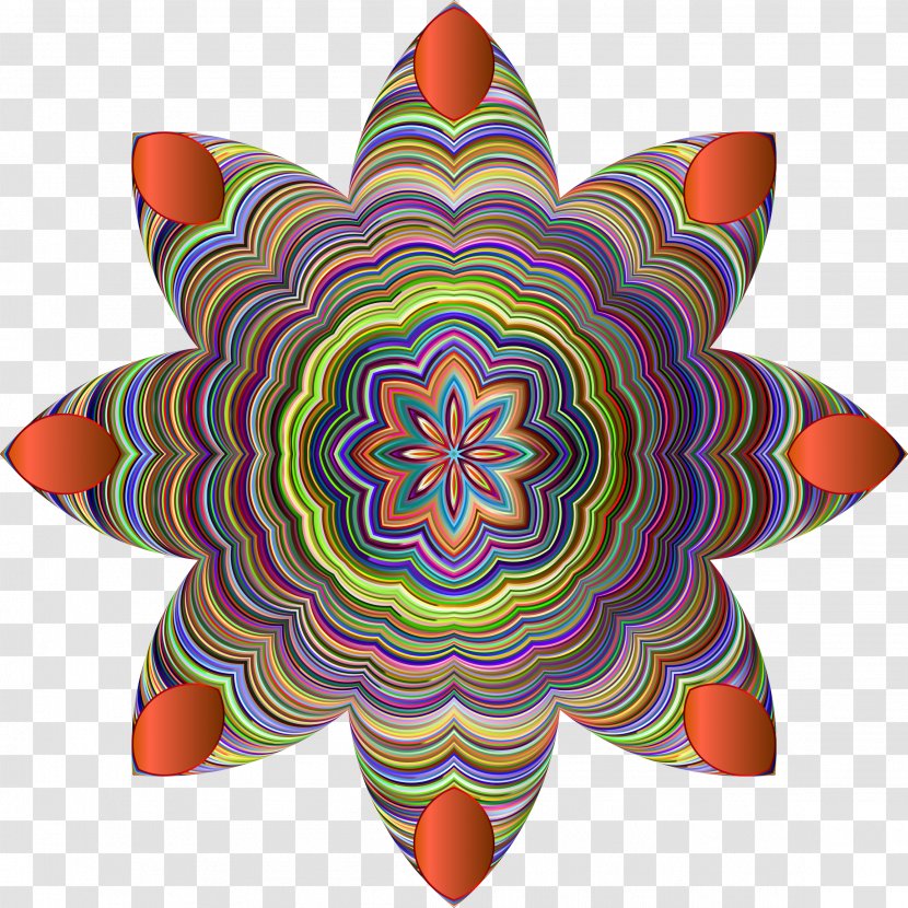 Symmetry Circle Pattern - Star Transparent PNG