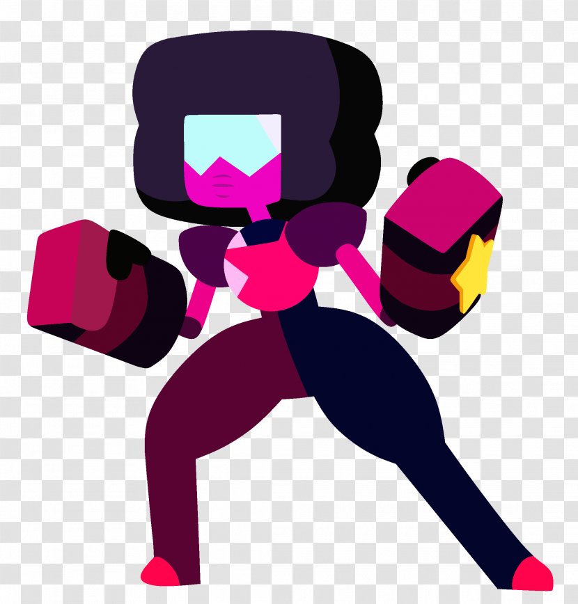 Steven Universe: Save The Light Attack Light! Garnet Pearl - Silhouette Transparent PNG