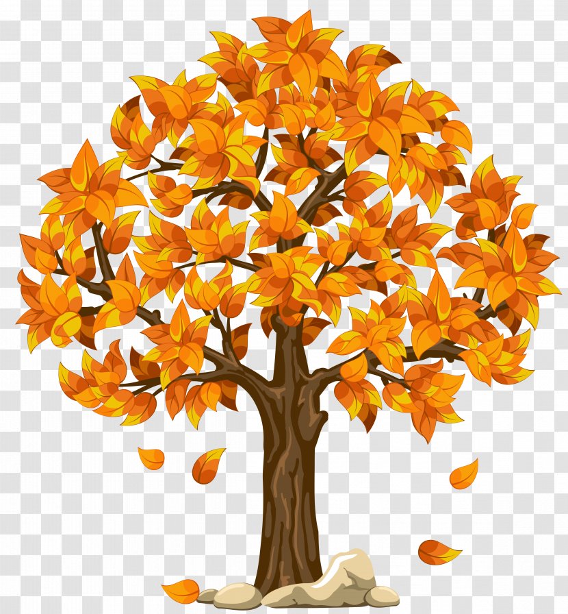Tree Autumn Free Content Clip Art - Leaf Color Transparent PNG