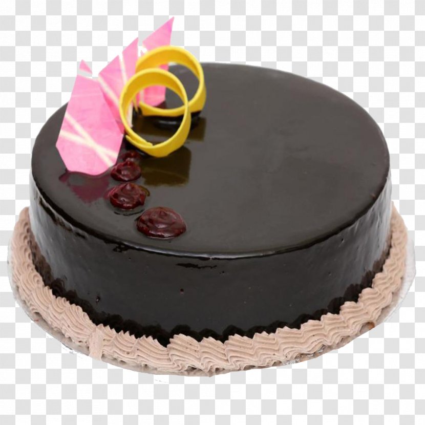 Black Forest Gateau Chocolate Cake Cream Butterscotch Red Velvet - Food Transparent PNG