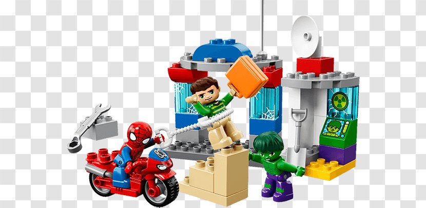 Spider-Man Lego Duplo Toy Super Heroes - Block Transparent PNG