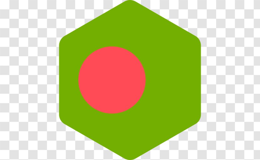 Circle Point Angle Brand - Flag Of Bangladesh Transparent PNG
