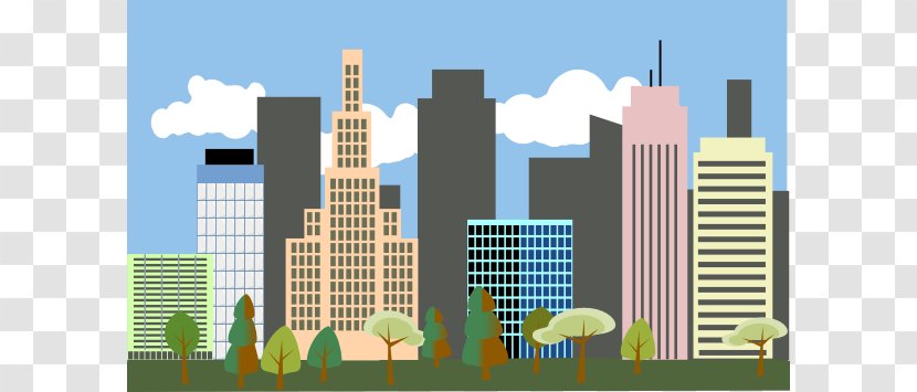 City Download Clip Art - Building - Landscape Cliparts Transparent PNG