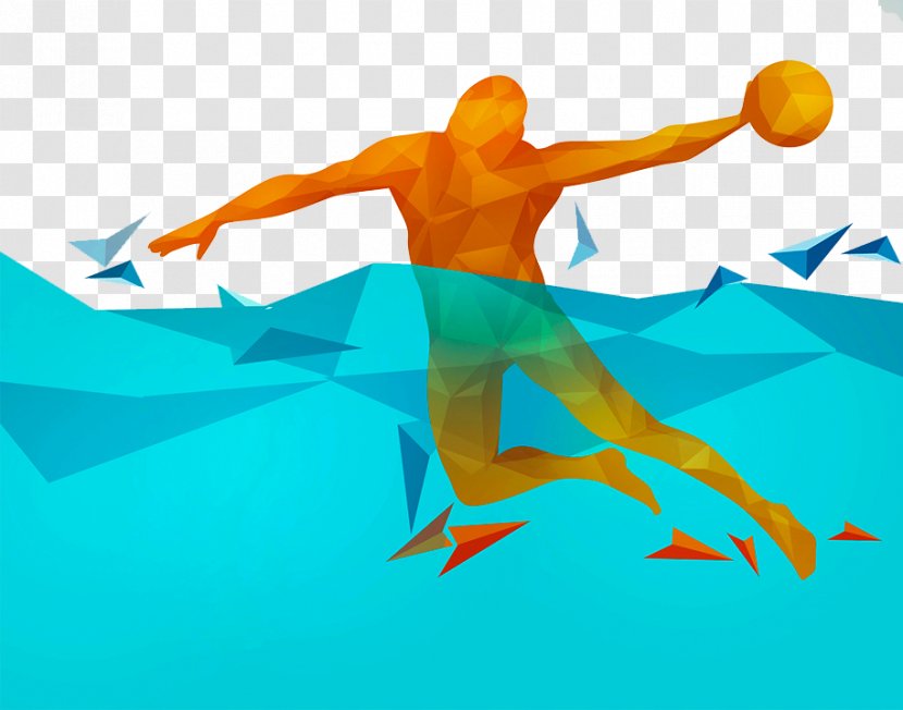 Water Volleyball Sport - Hand - Sports Transparent PNG