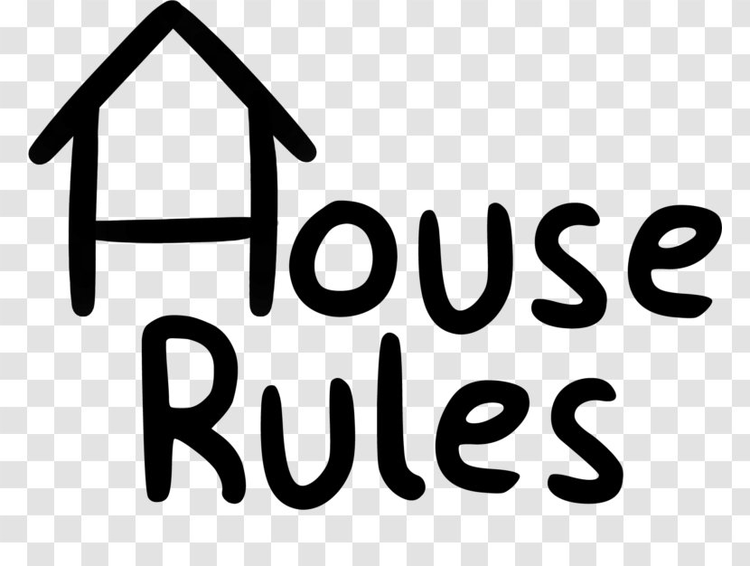 House Rule Game Room Roof - Rules Transparent PNG