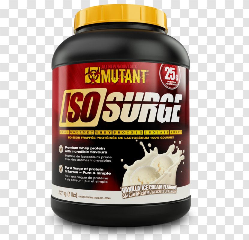 Whey Protein Isolate Surge Dietary Supplement Milkshake Transparent PNG