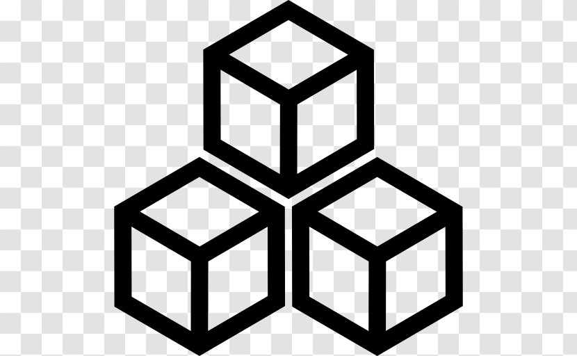 Break Lines Cross Square - Geometric Shape - Symbol Transparent PNG