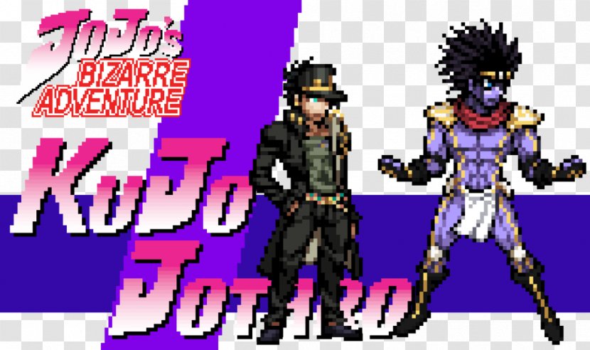 Jotaro Kujo Jonathan Joestar Yoshikage Kira Josuke Higashikata JoJo's Bizarre Adventure - Art - Sprite Transparent PNG