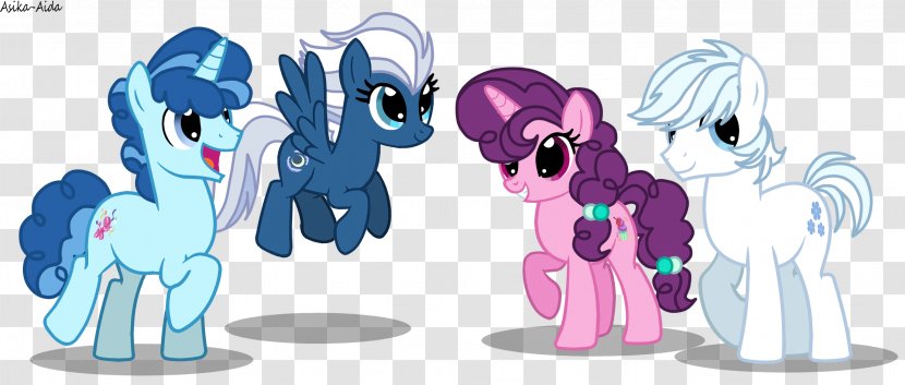 Pony Horse Cartoon - Flower Transparent PNG