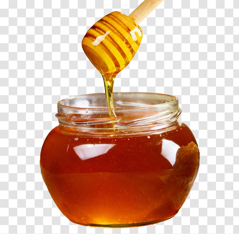 Dabur Organic Food Breakfast Eating - Honey Pot Transparent PNG