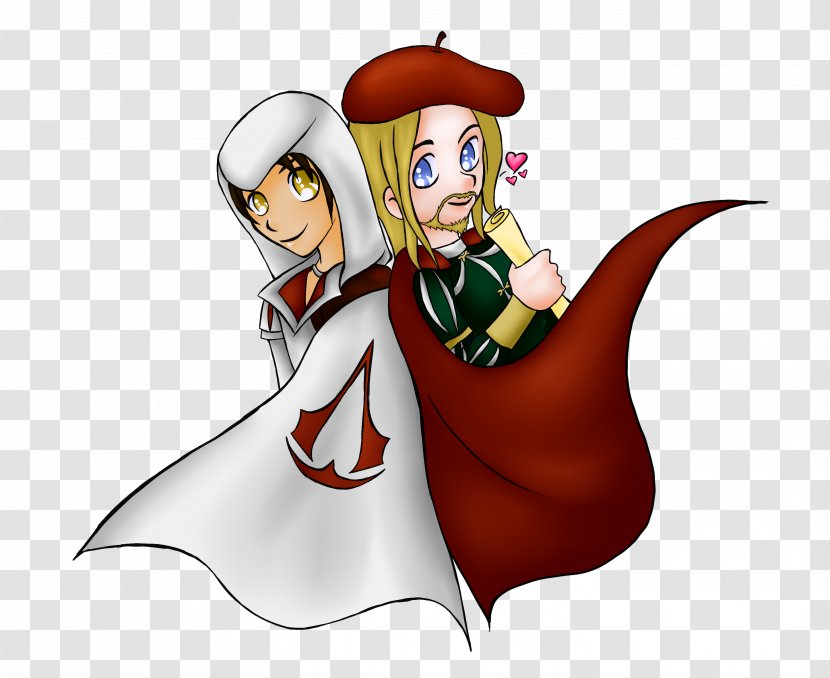 Ezio Auditore Assassin's Creed II Artist Sketch - Cartoon - Flower Transparent PNG