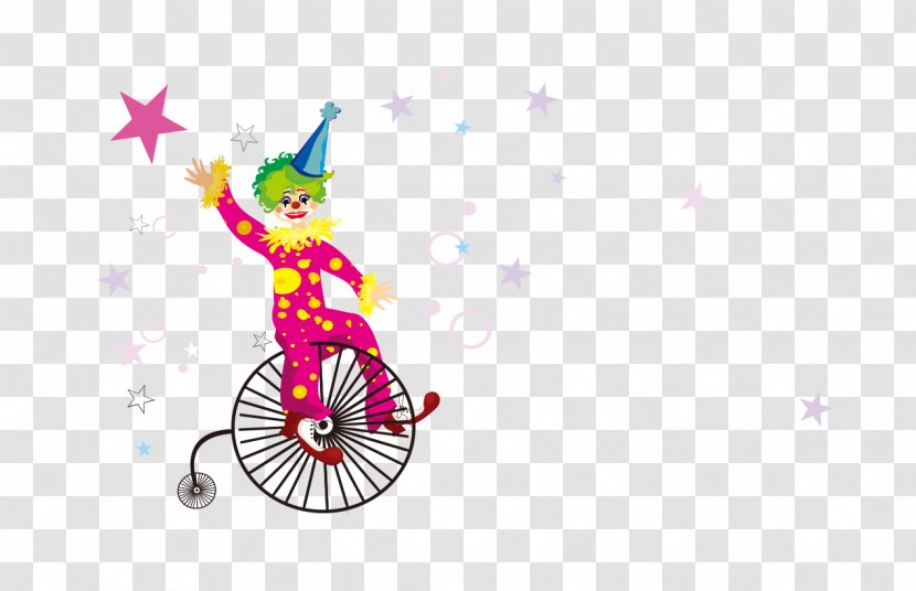 Amusement Park Clown - Film - Pink Transparent PNG