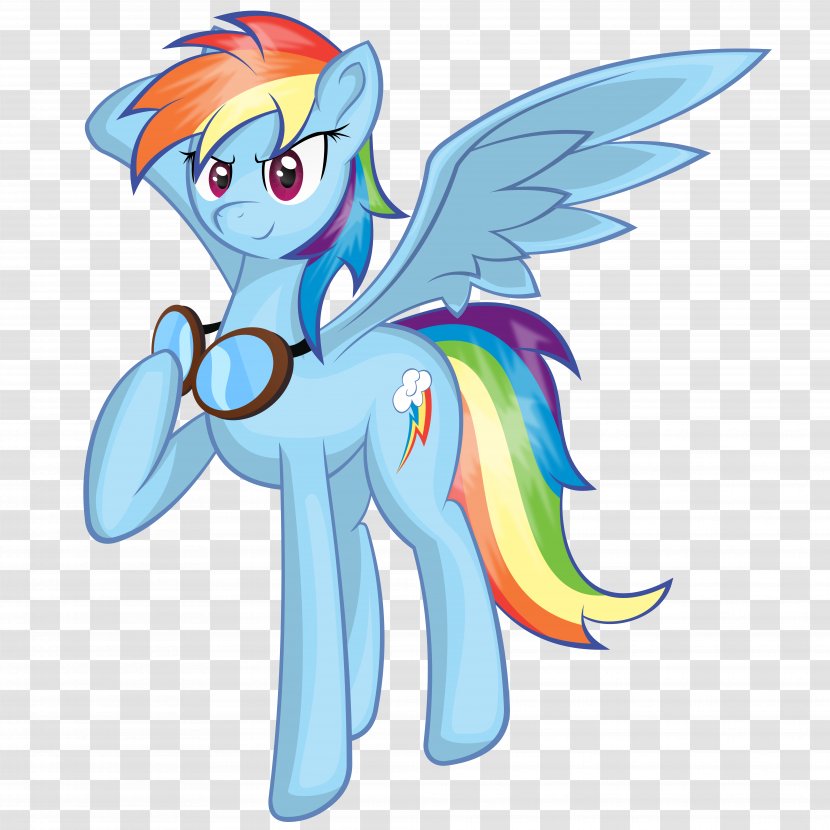 Rainbow Dash Pony Equestria Fan Art - Frame Transparent PNG