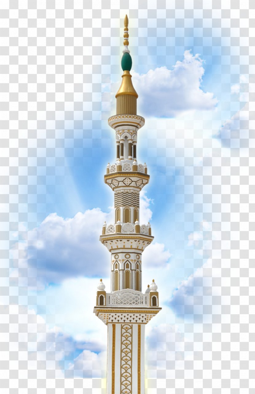 Steeple Mosque Minaret Tower Place Of Worship - National Historic Landmark - Madina Transparent PNG